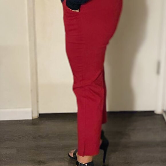 Hue red-plaid brushed cowgirl leggings/ best offer excepted/free gift with order - Picture 2 of 4